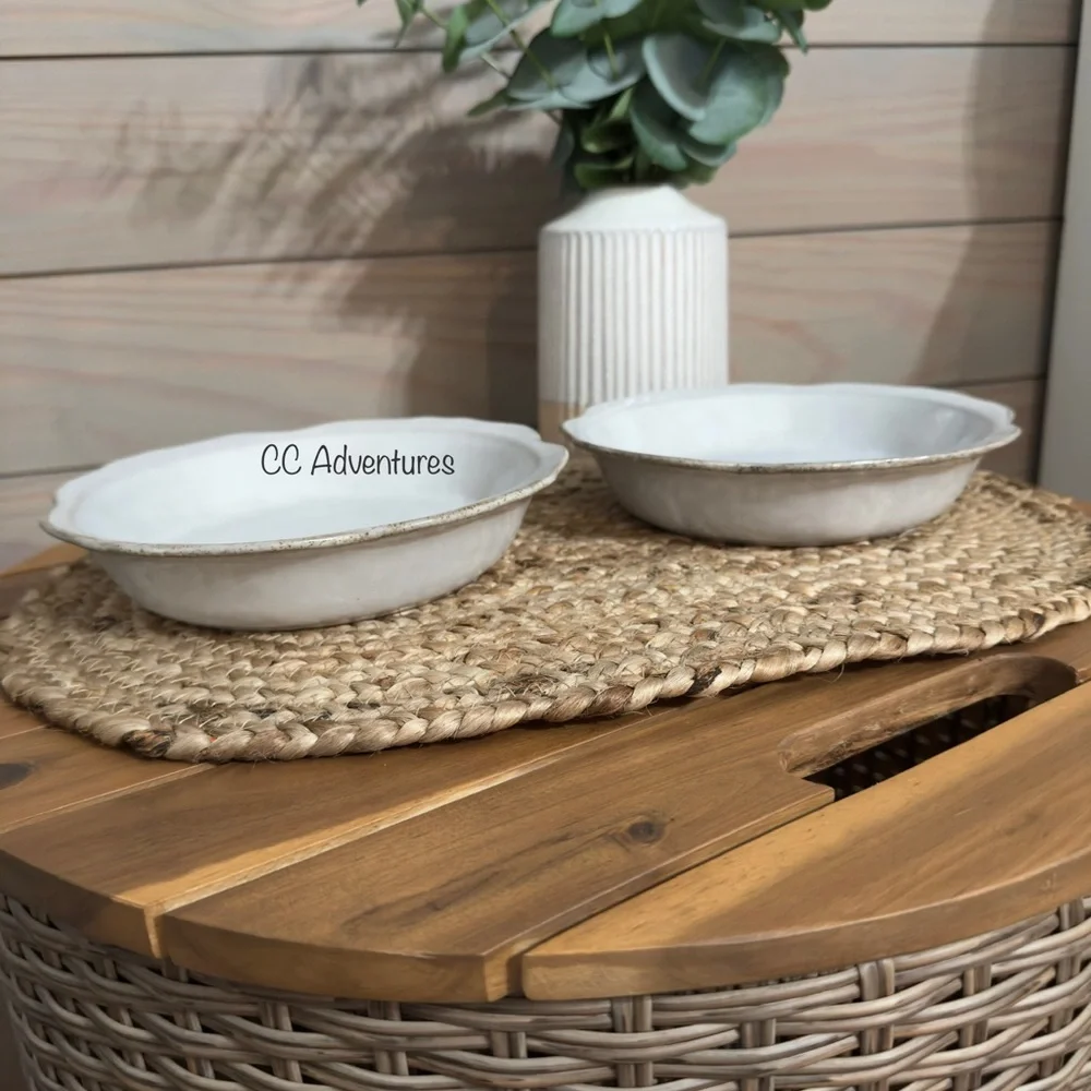 Hearth & Hand Set Of 4 Carved Edge Pasta/Grain Bowl Cream